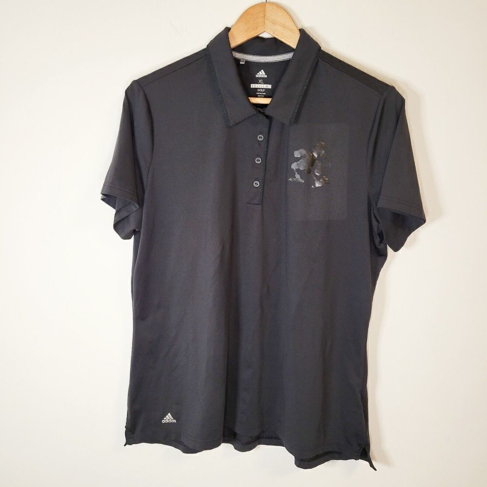 Adidas Golf Men's Short Sleeve Bird Print Shirt XL